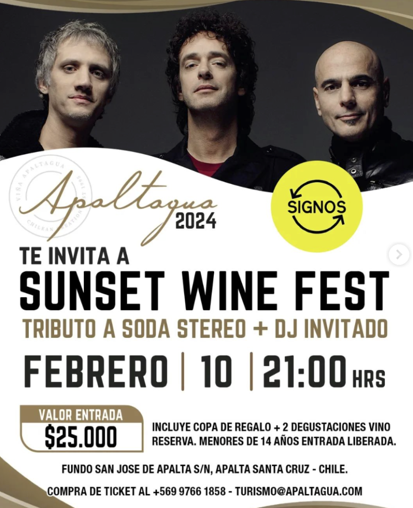 sunset wine fest colchagua